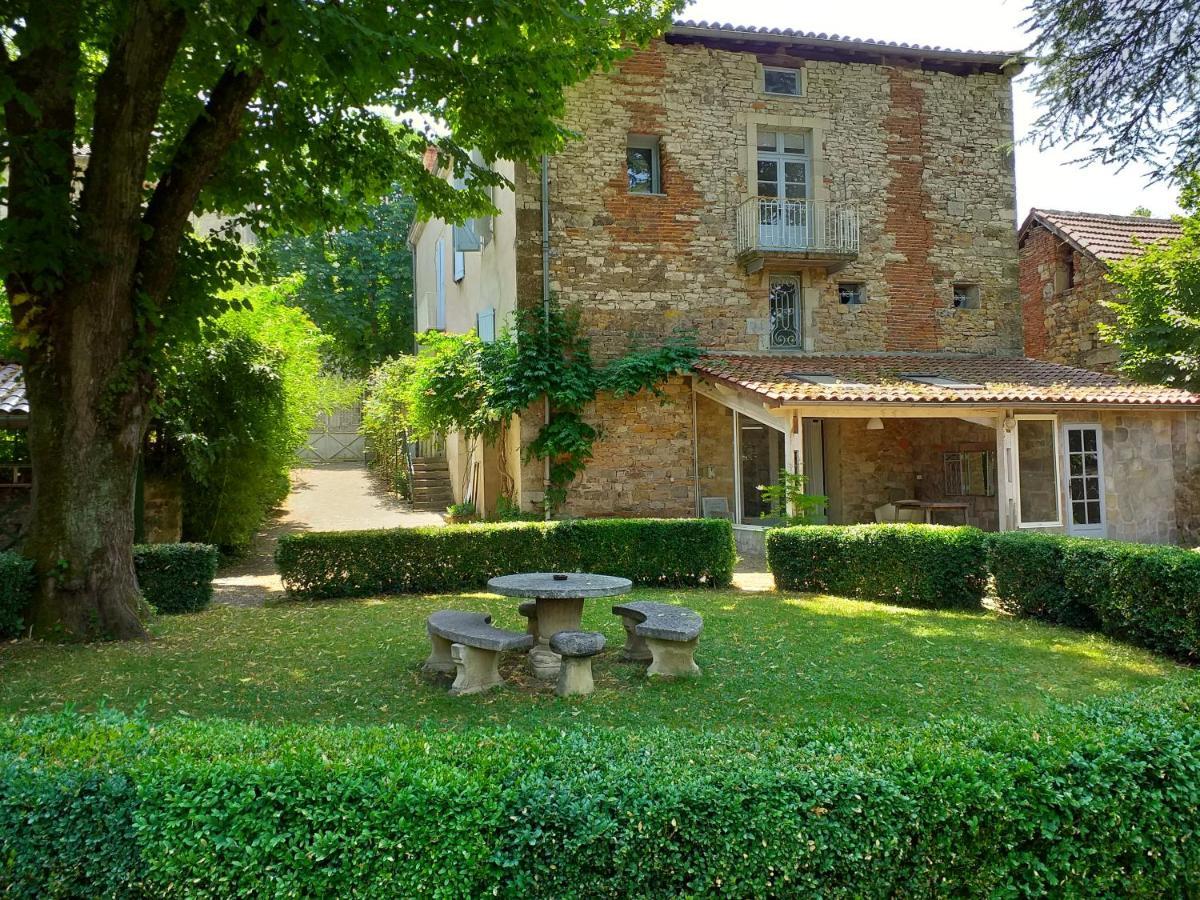 Le Jardin Secret Bed & Breakfast Saint-Antonin-Noble-Val Exterior photo